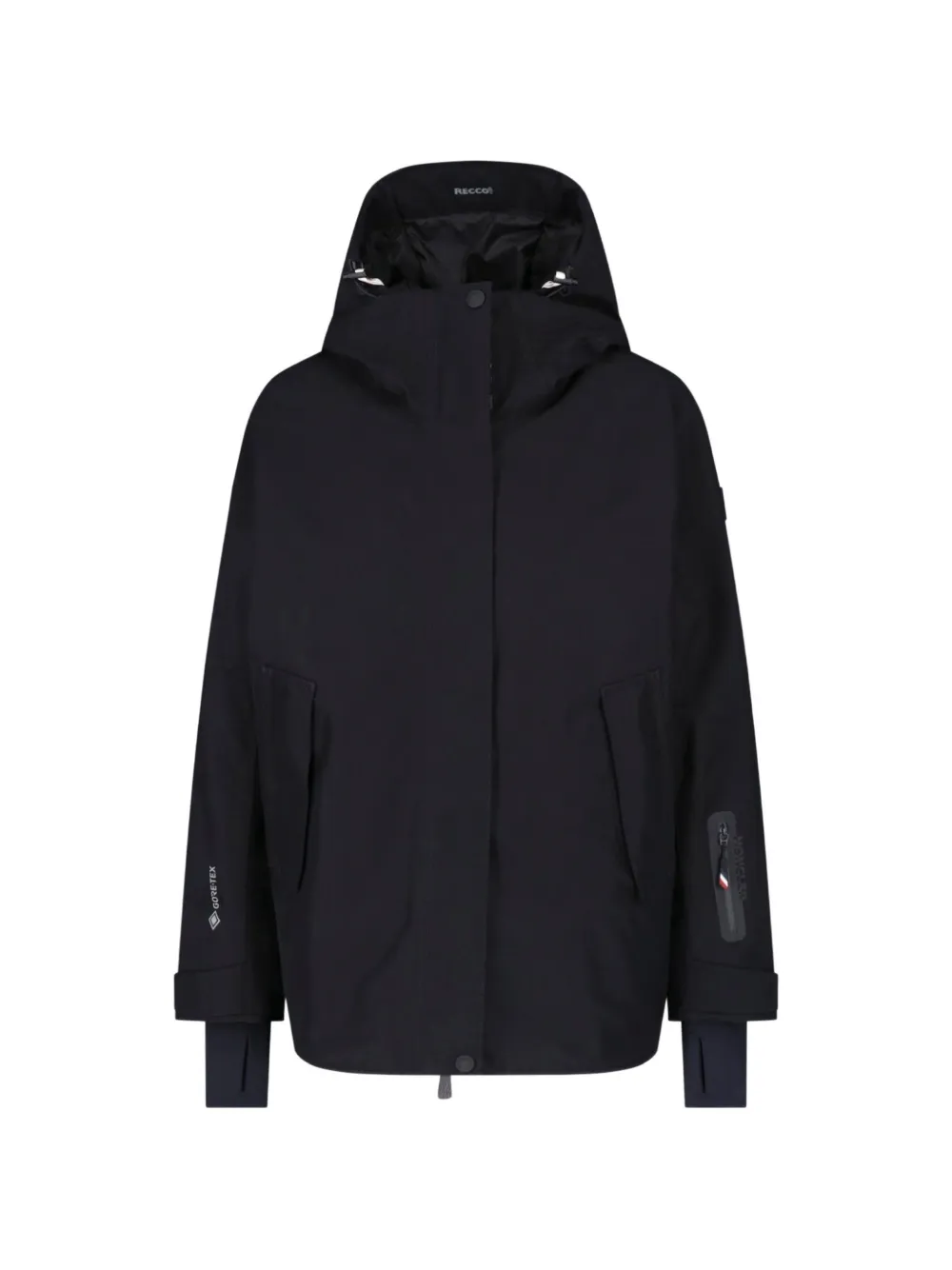 Moncler Grenoble Lambir GORE-TEX ski-jack met capuchon Zwart