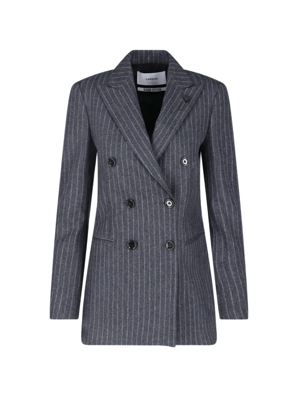 Lardini pinstripe double-breasted blazer