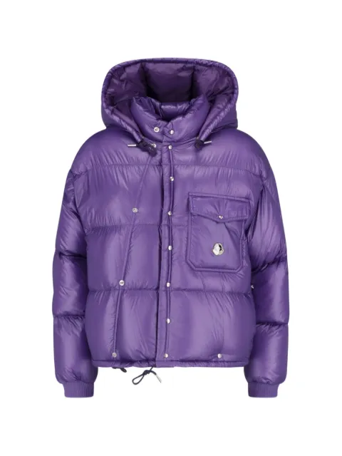 Moncler chamarra corta Karakorum con capucha