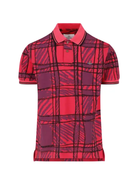 Vivienne Westwood Classic tartan-print polo shirt