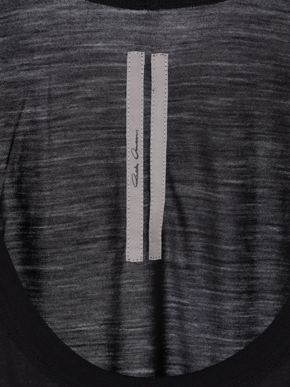 Rick Owens Ribgebreide tanktop Zwart