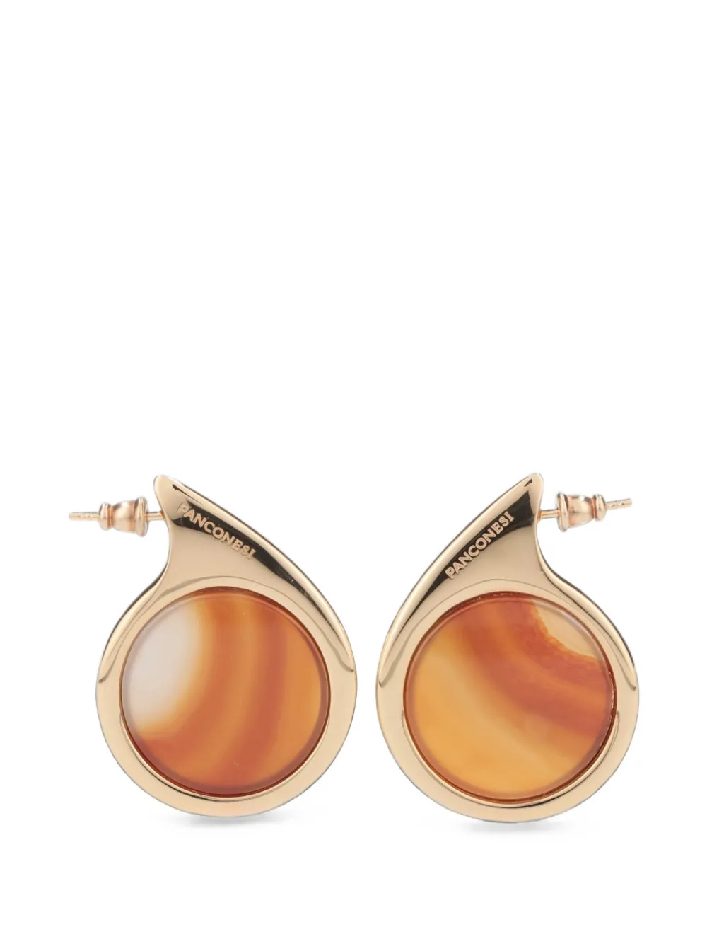 Panconesi Dusk drop-shaped stone-embellished earrings