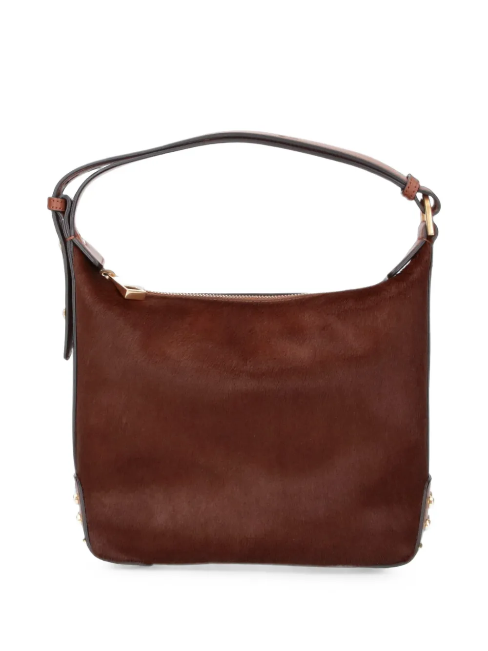 Tod's Shopper met kalfshaar Bruin
