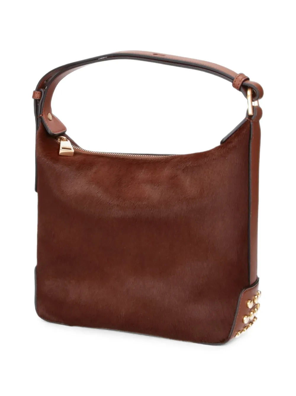Tod's Shopper met kalfshaar Bruin