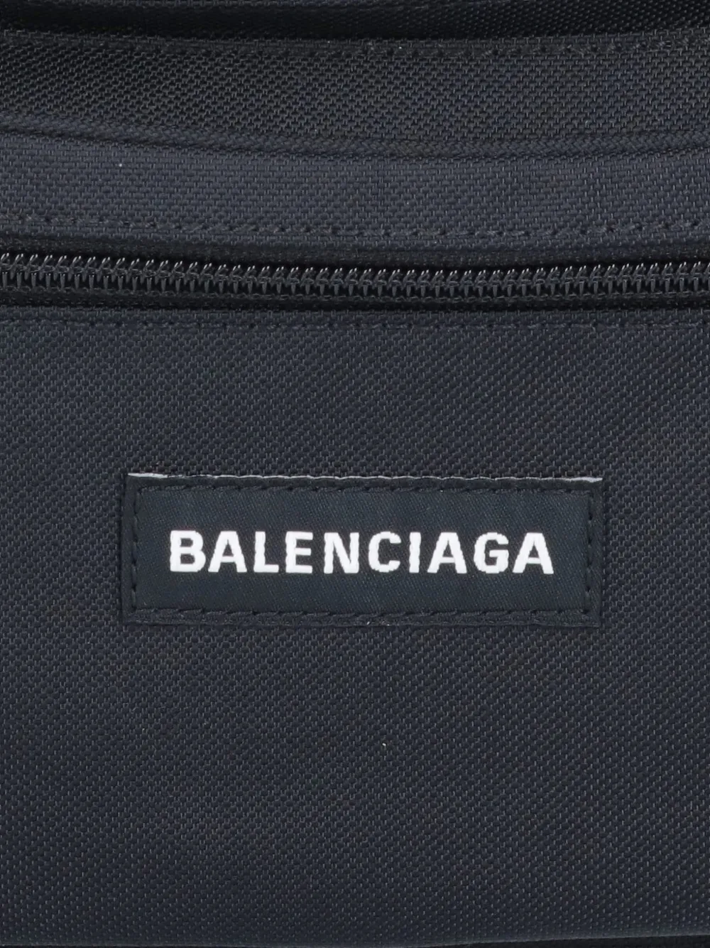 Balenciaga Explorer heuptas met logopatch Zwart