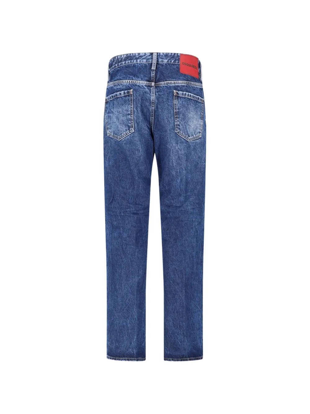 DSQUARED2 Dark Highlight 70s jeans Blauw