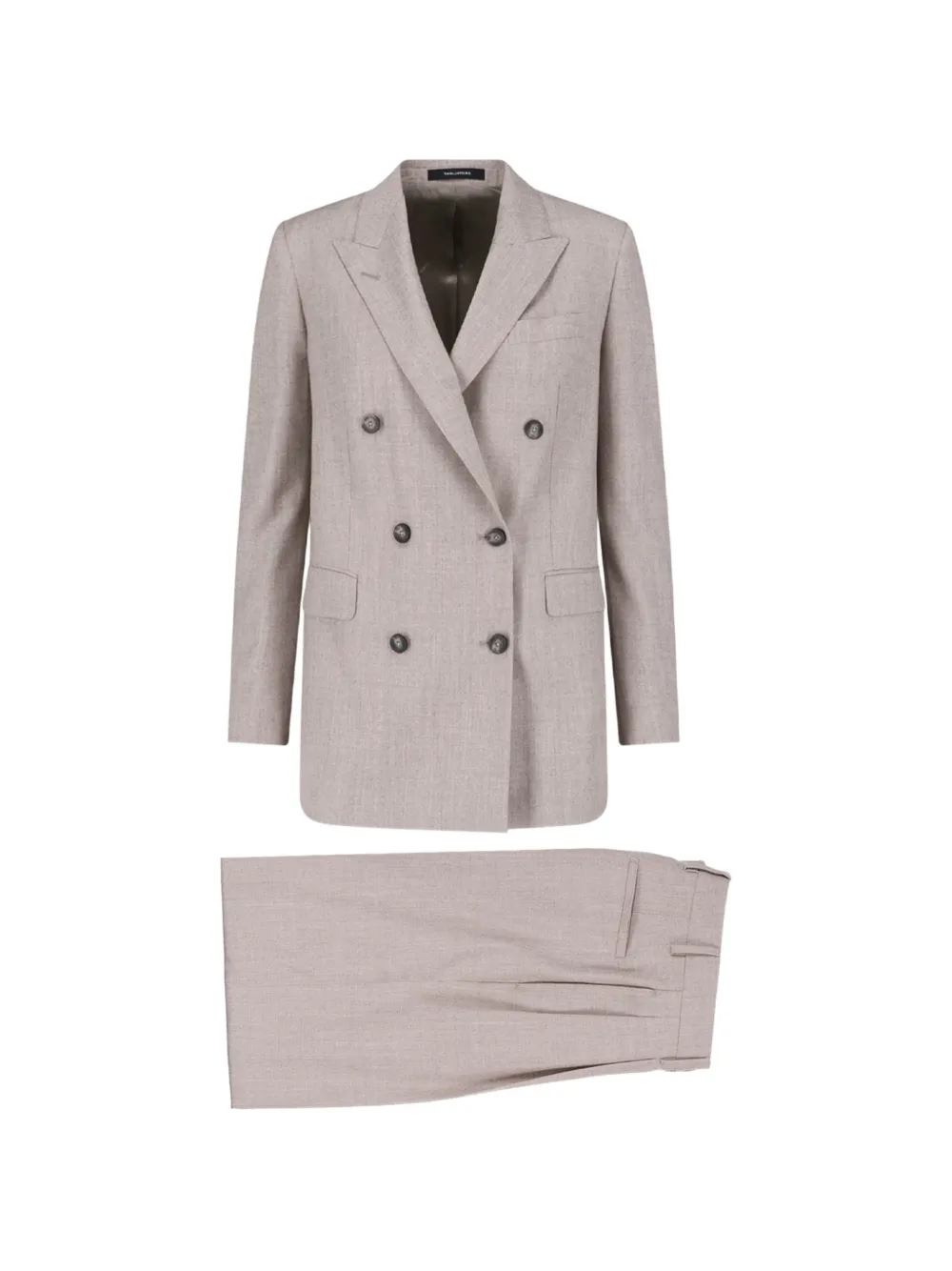 Tagliatore T-Jasmine double-breasted suit - Toni neutri