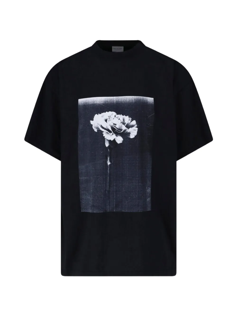 Balenciaga The Song Of The Highest Tower flower-print T-shirt - Nero