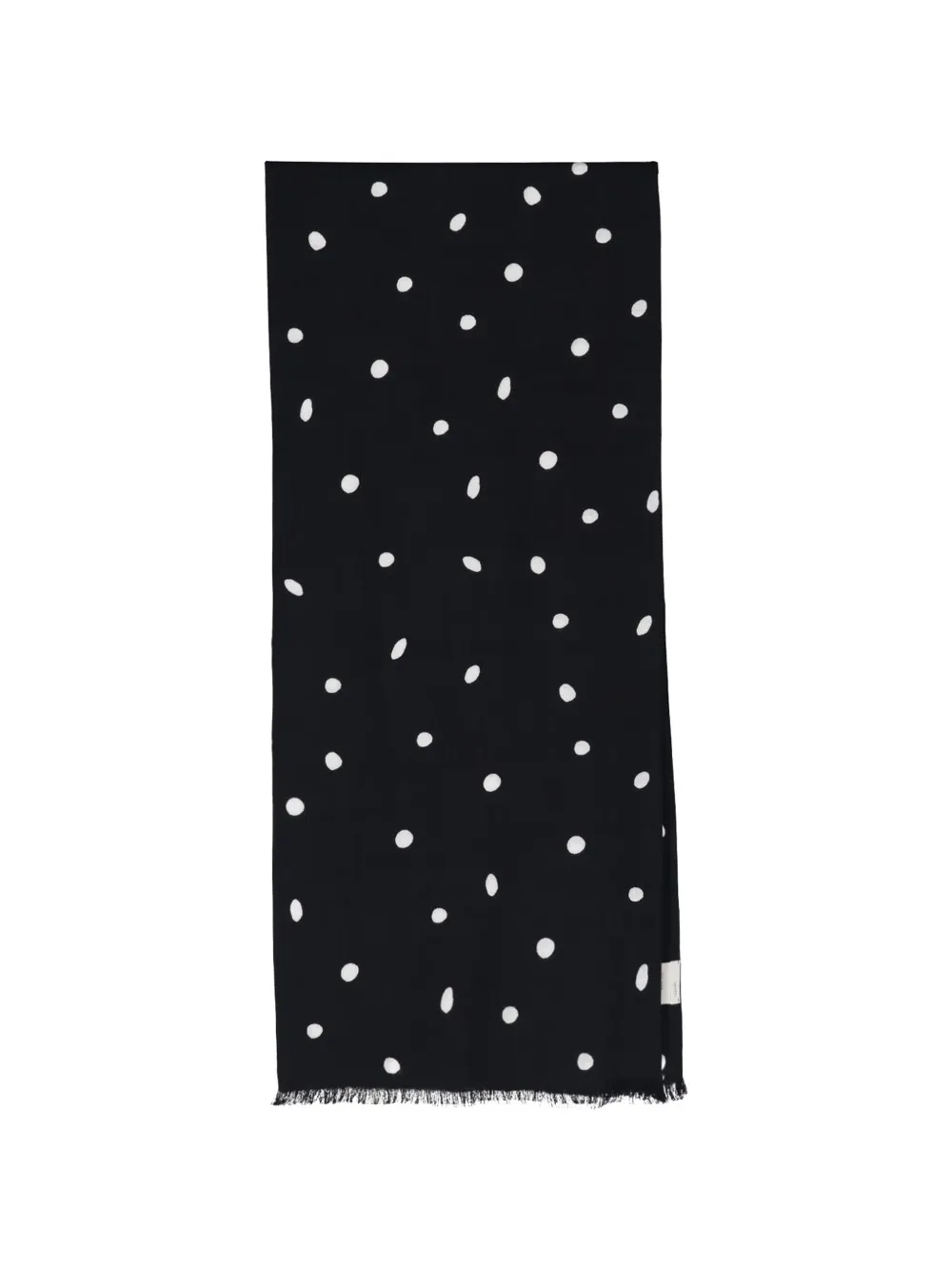 Destin Polka-dot Frayed Scarf In Multi