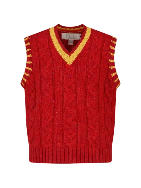 ERL cable-knit vest
