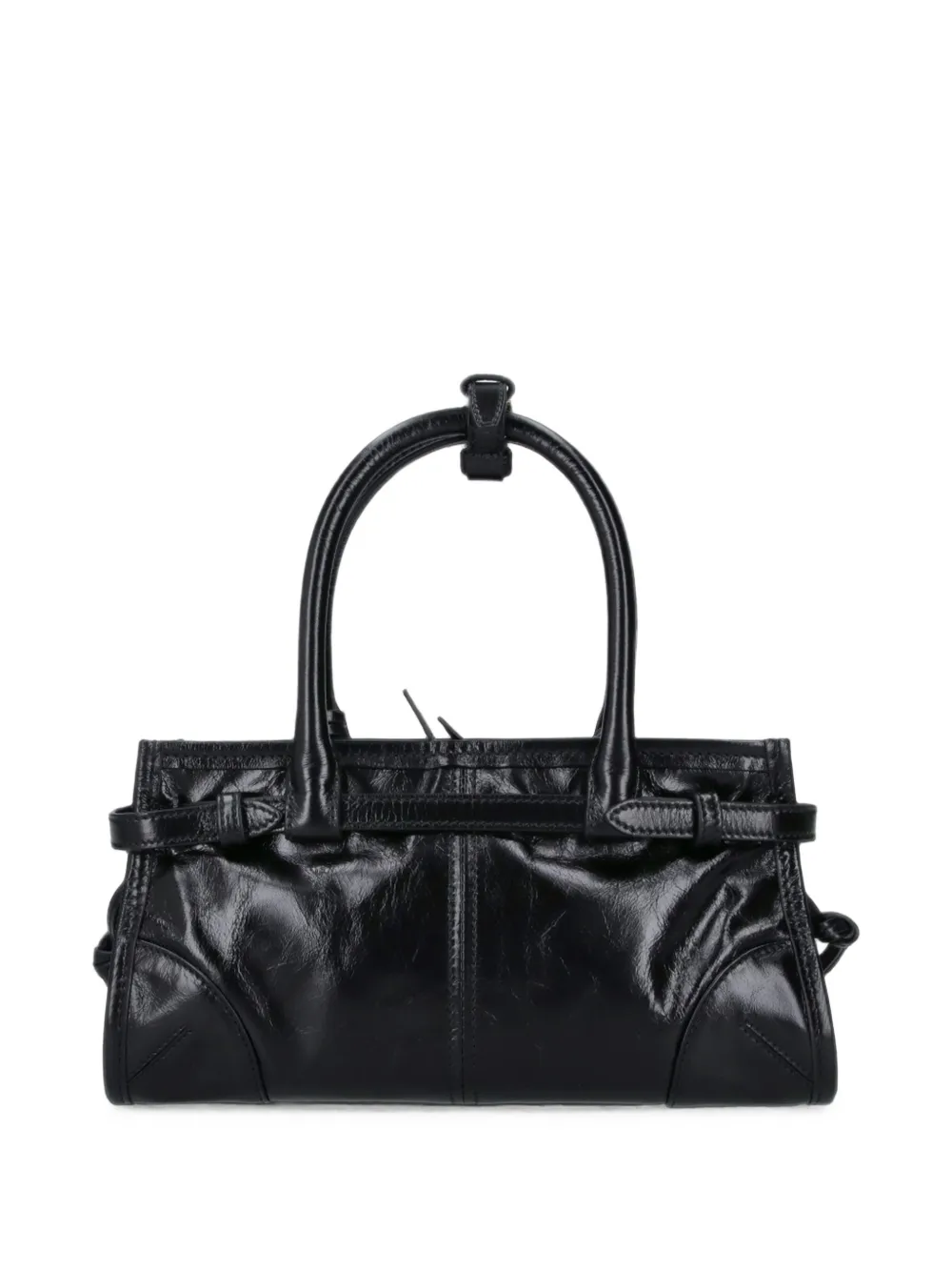 Prada Bonnie leren mini-tas Zwart