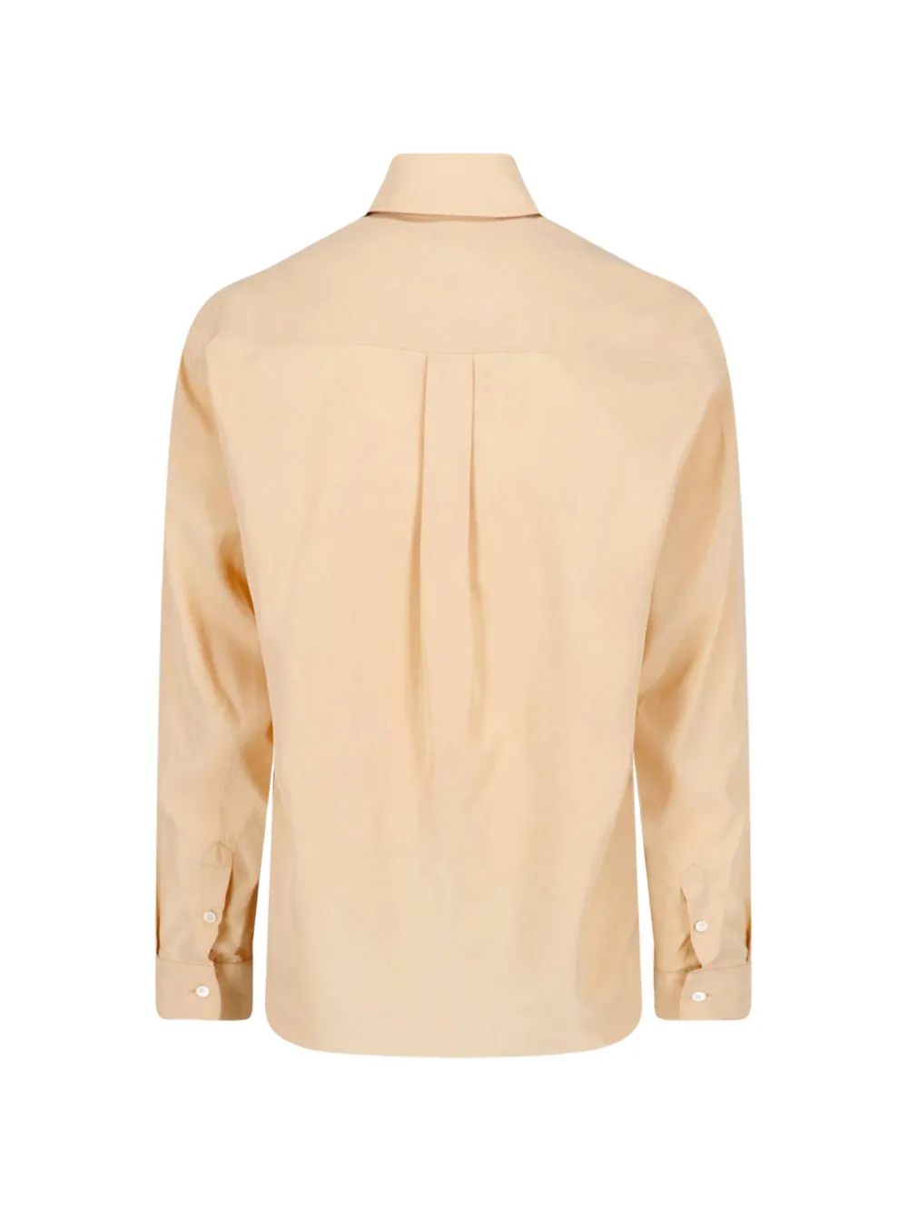 LEMAIRE Overhemd met puntige kraag Beige