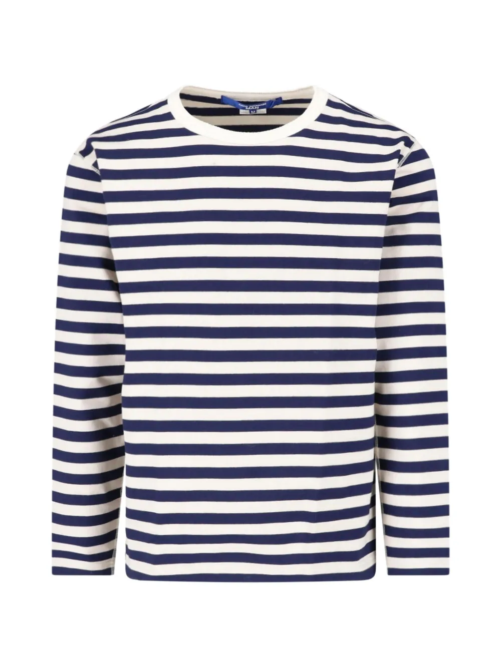 Junya Watanabe MAN striped long-sleeve sweater - Blu