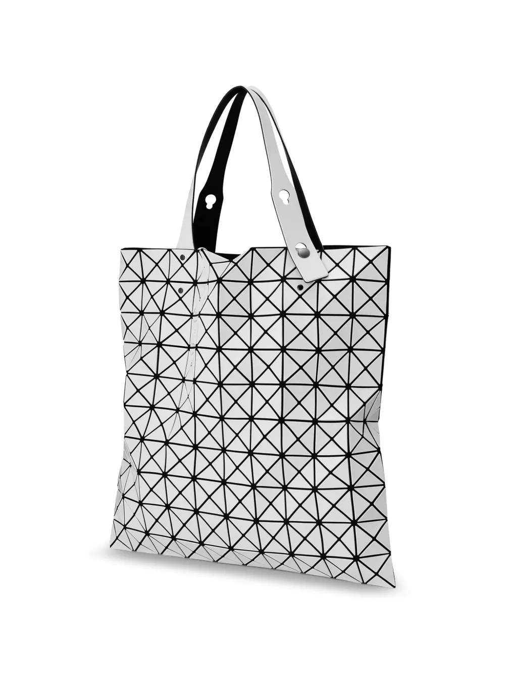 Bao Issey Miyake Shopper met geometrisch vlak Grijs