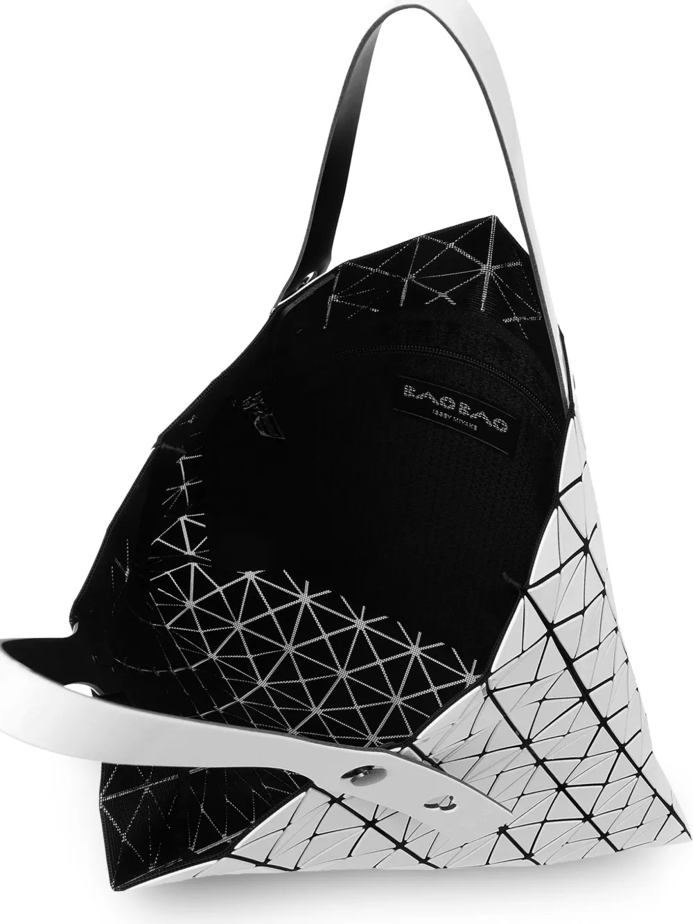 Bao Issey Miyake Shopper met geometrisch vlak Grijs
