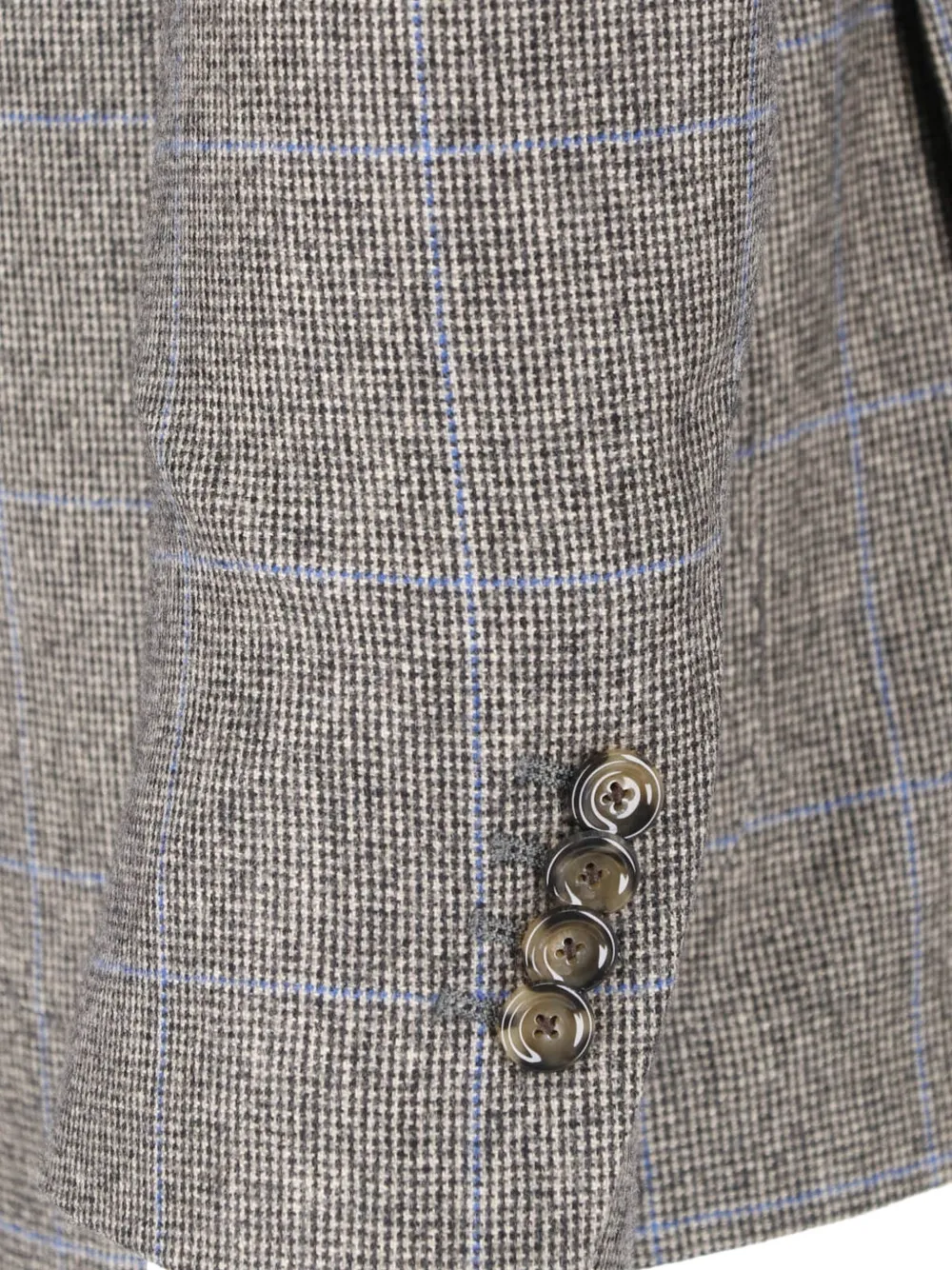 Lardini Geruite blazer Grijs