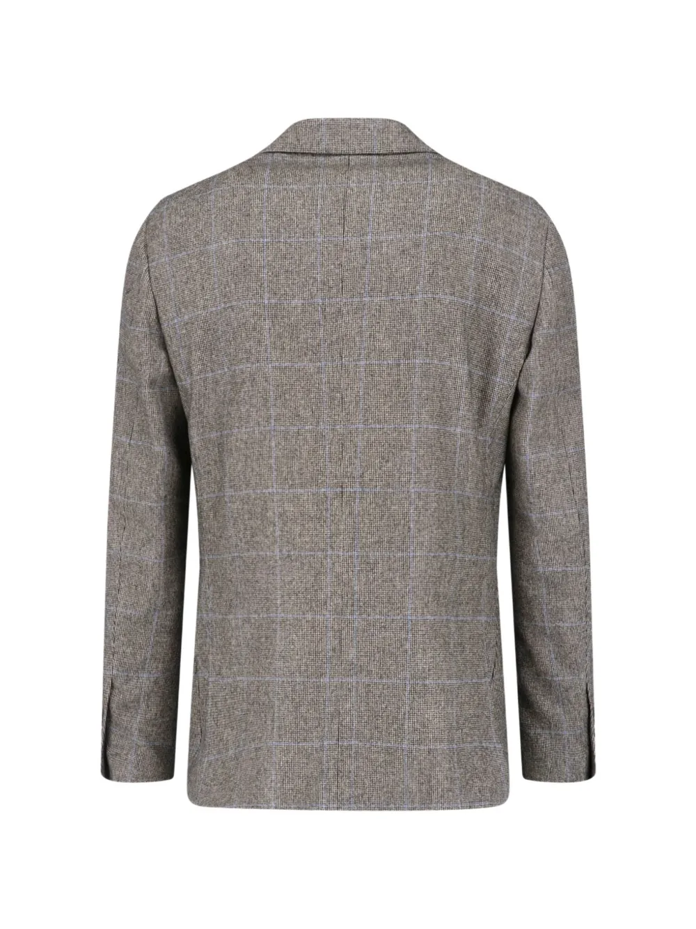 Lardini Geruite blazer Grijs