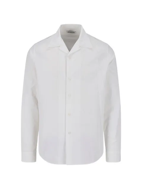 Jil Sander spread-collar button-up shirt
