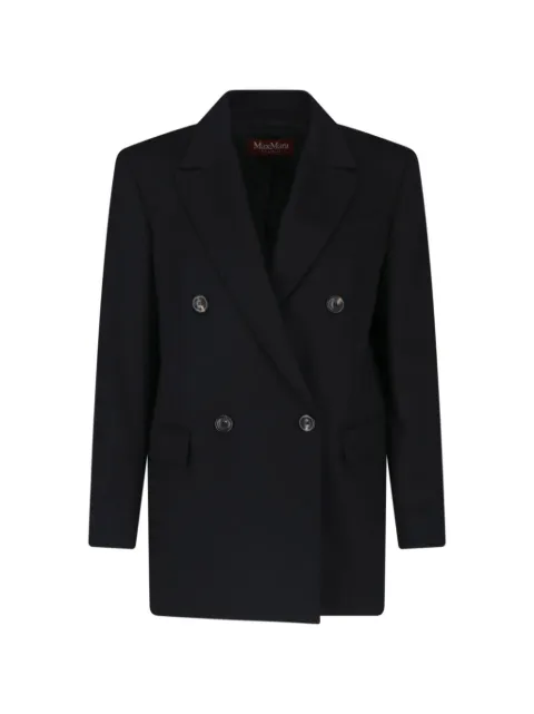 Max Mara double-breasted virgin wool jacket