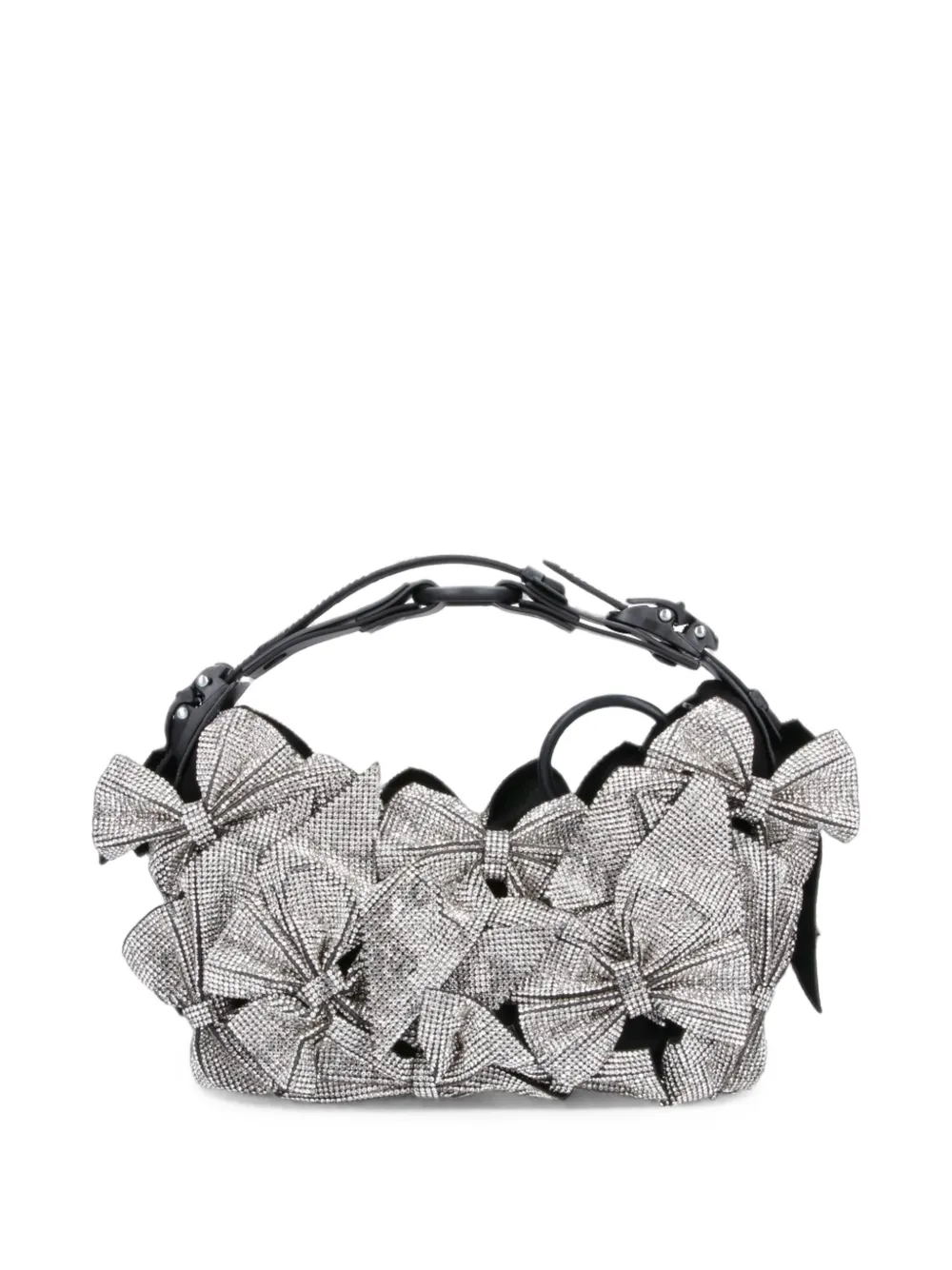 Junya Watanabe X Innerraum Bow-detail Shoulder Bag in Silver, view 3