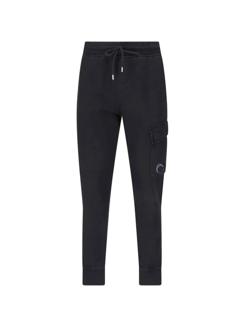 C.P. Company Lens-detail cargo pants - Nero