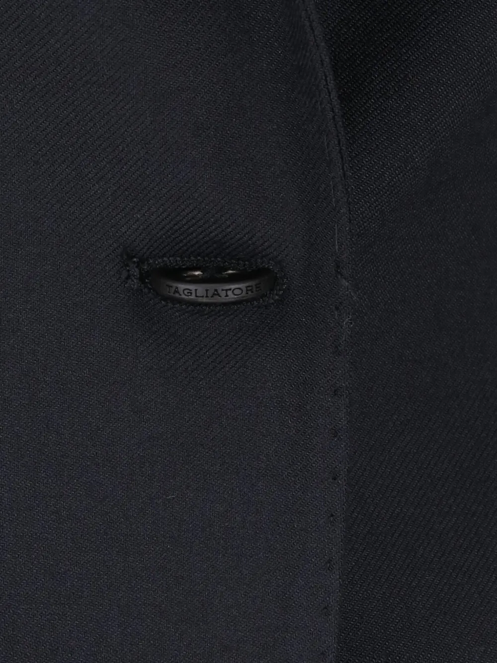 Tagliatore peak-lapels single-breasted jacket Zwart