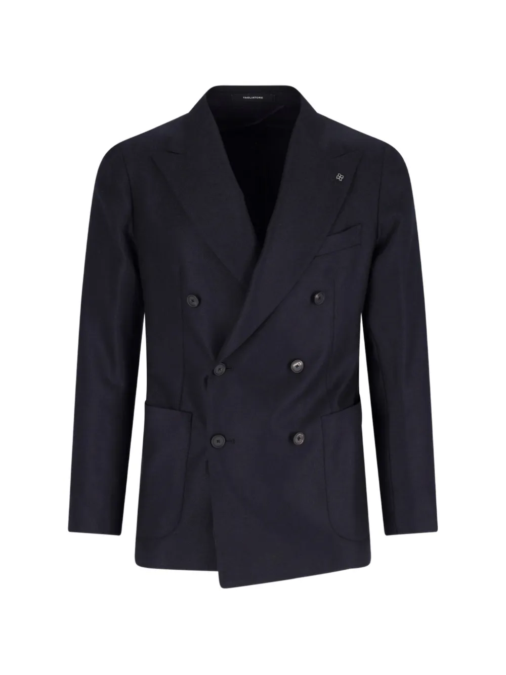 Tagliatore double-breasted peaked-lapels blazer - Blu