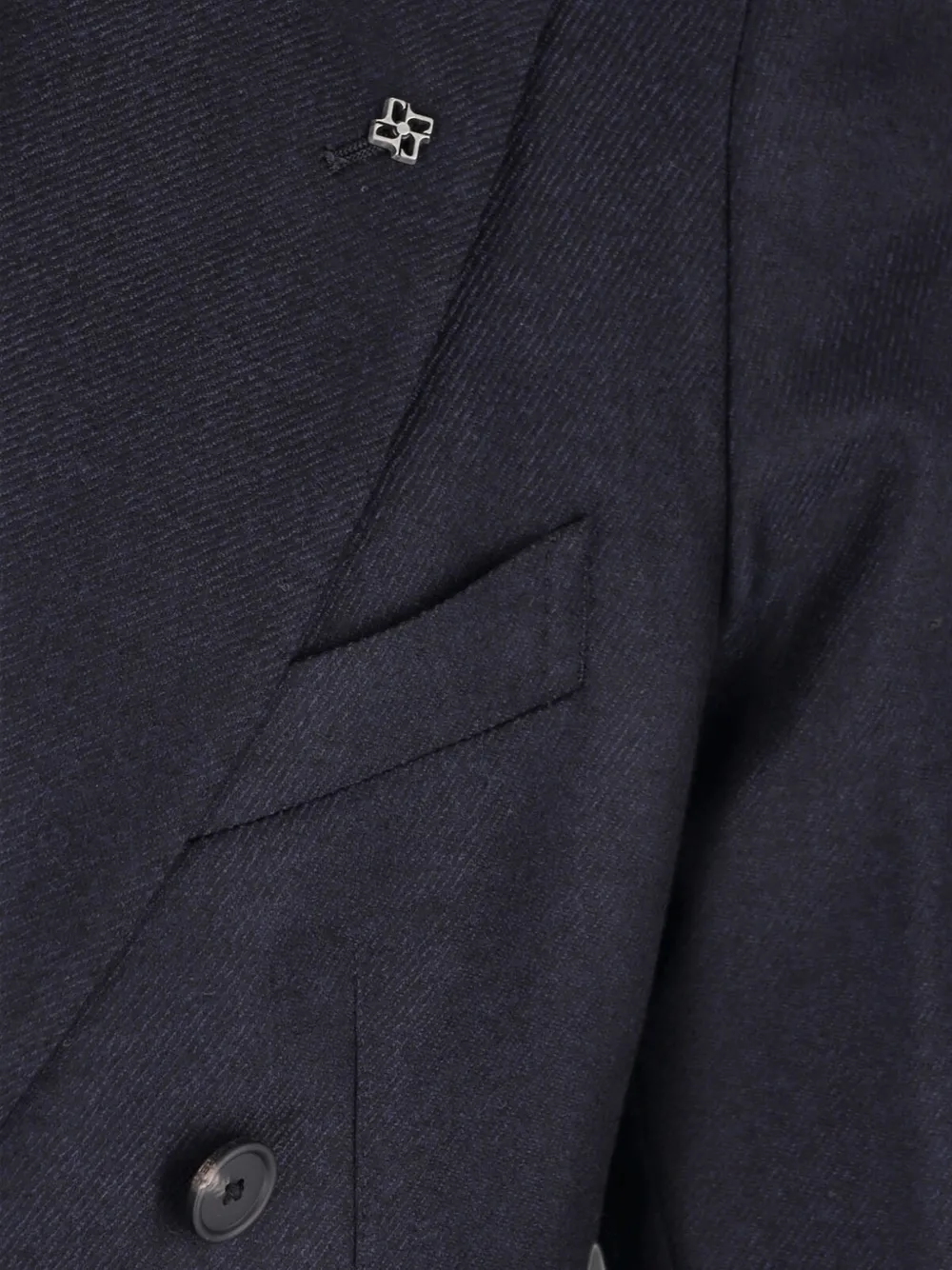 Tagliatore double-breasted peaked-lapels blazer Blauw