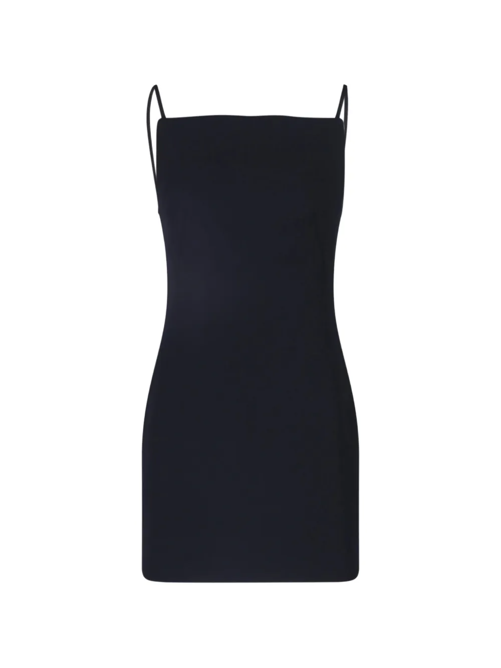 Givenchy Sliced square-neck spaghetti-strap mini dress - Nero