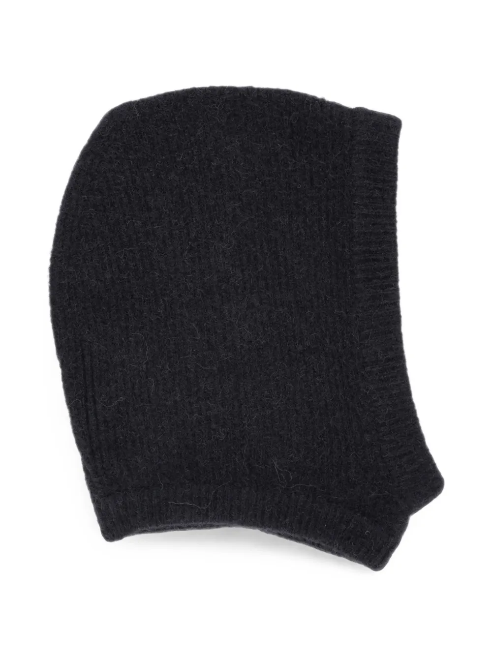 Rick Owens knitted balaclava hat