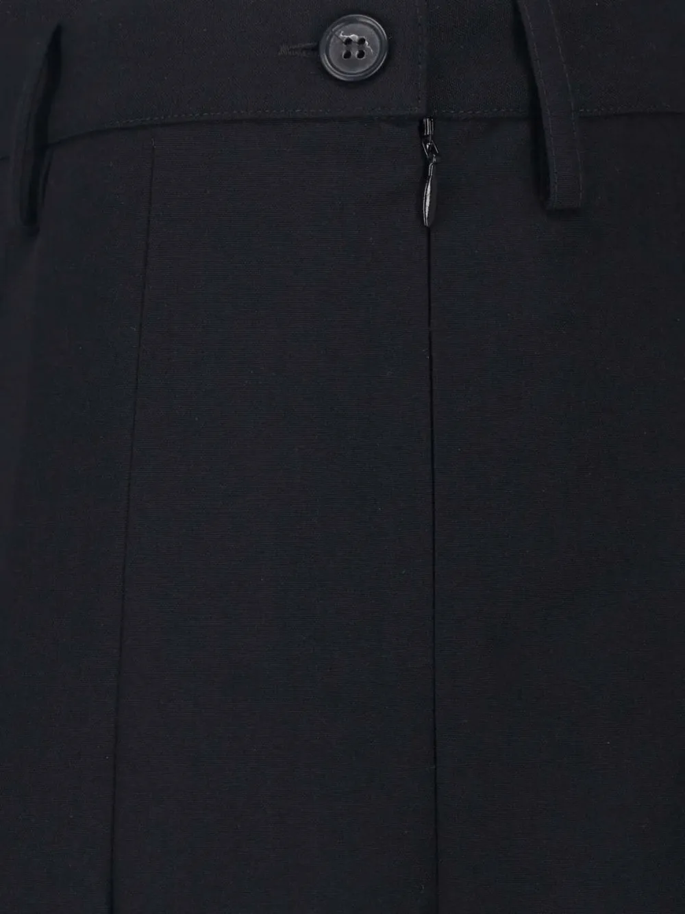 MM6 Maison Margiela Midi-plooirok Zwart