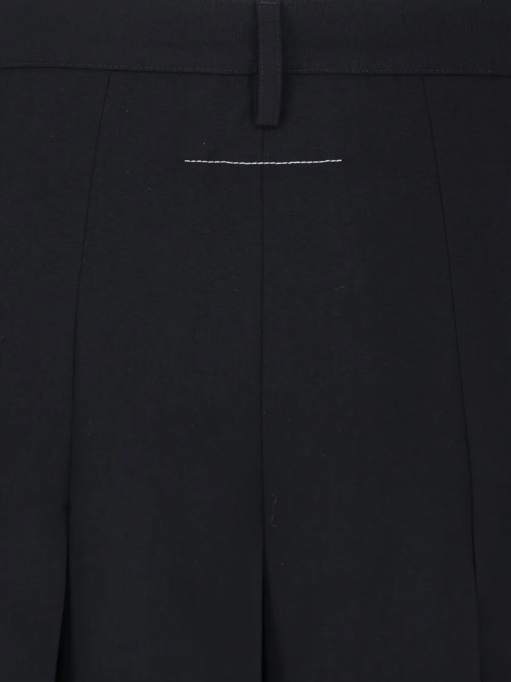 MM6 Maison Margiela Midi-plooirok Zwart
