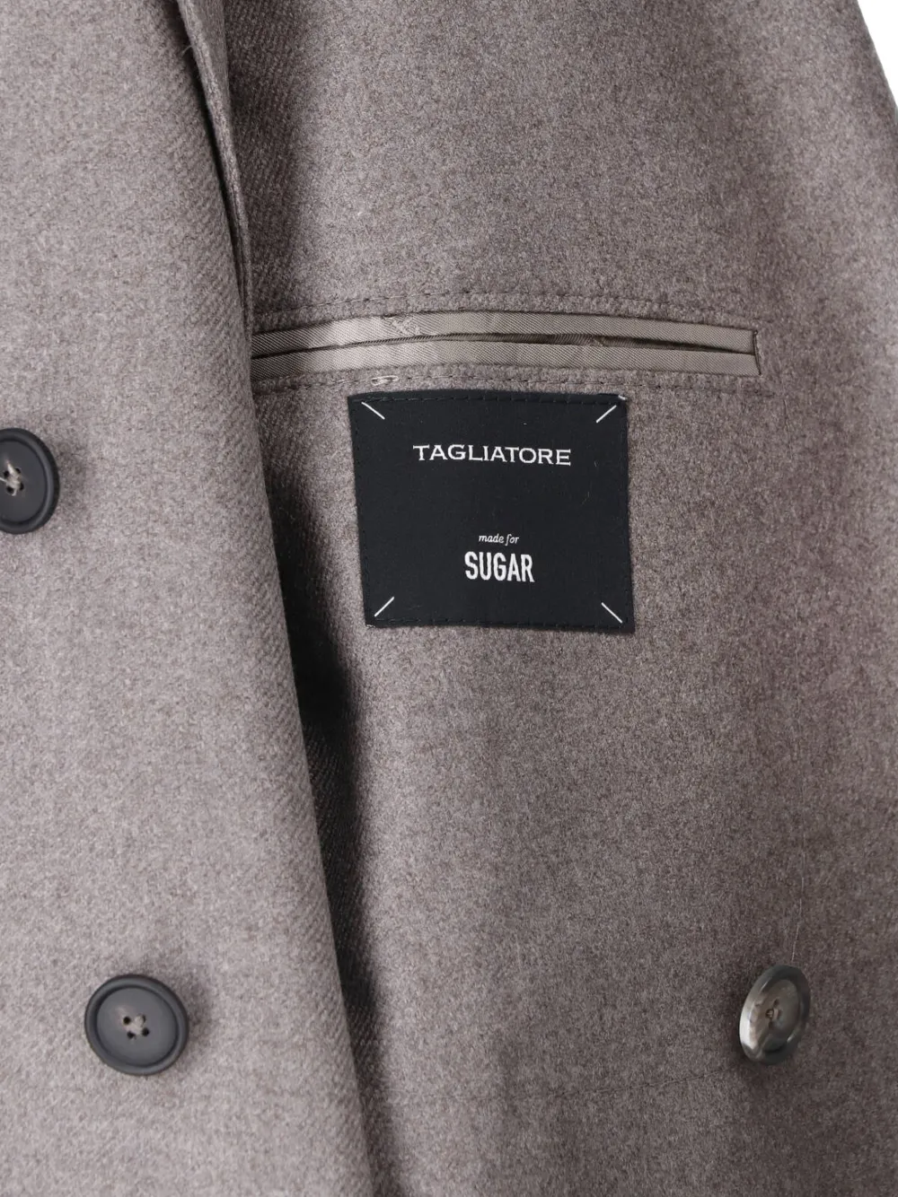 Tagliatore Blazer met dubbele rij knopen Grijs