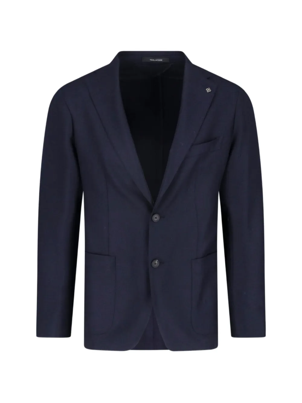 Tagliatore notched-lapel single-breasted jacket - Blu