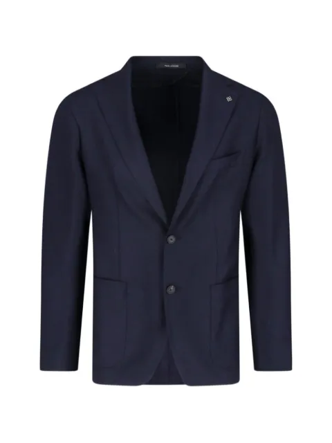 Tagliatore notched-lapel single-breasted jacket