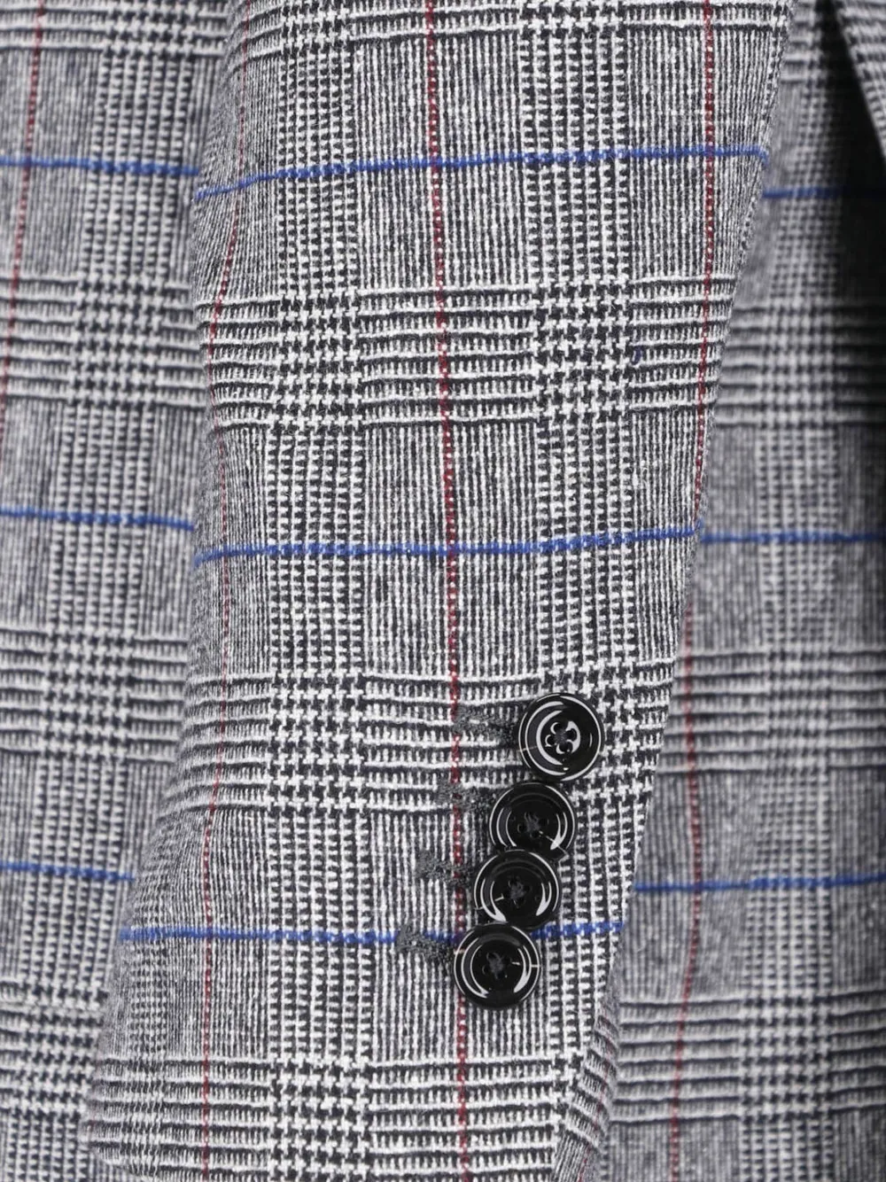 Lardini x Sugar jack met Prince of Wales-ruit Grijs