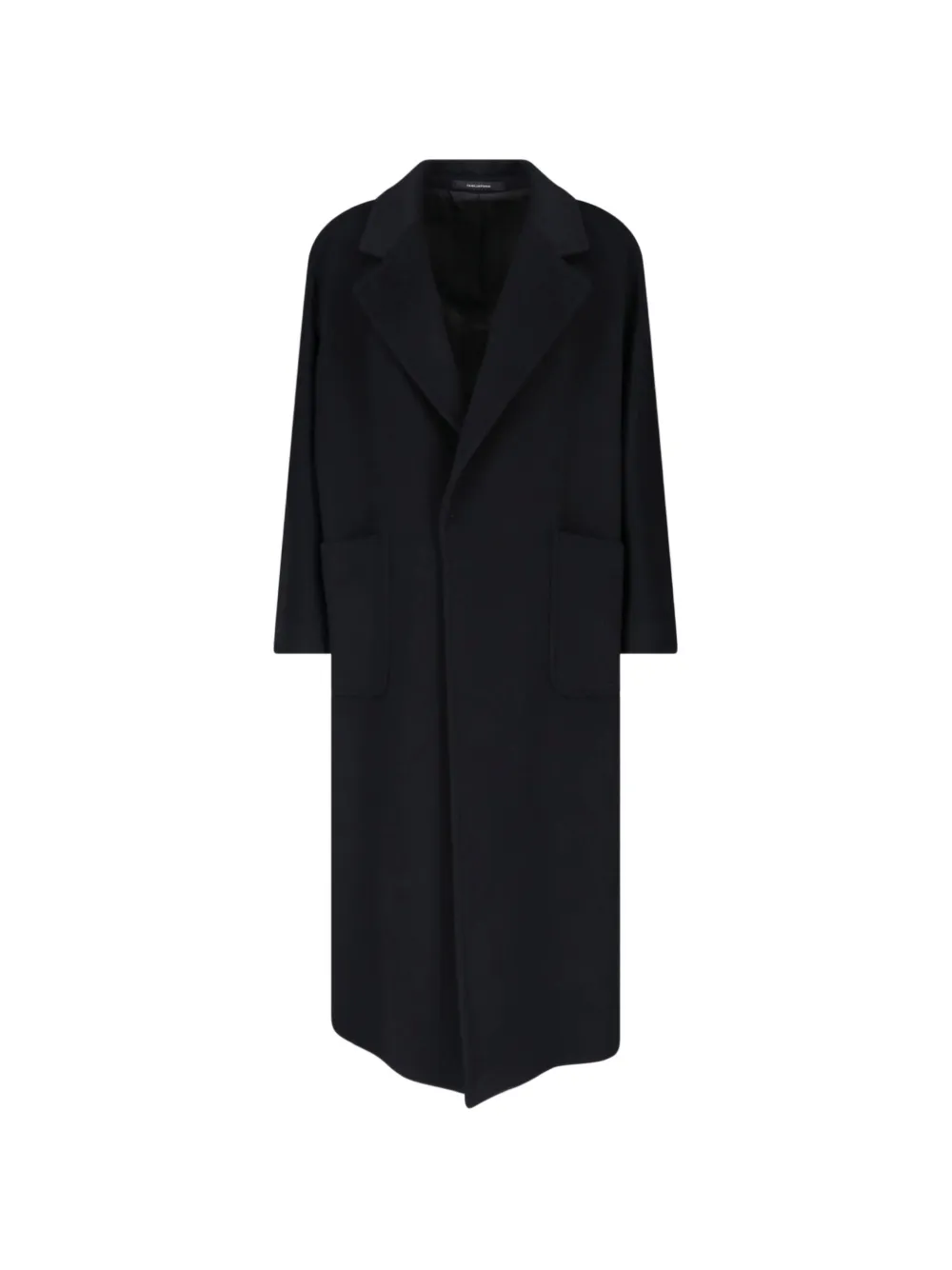 Tagliatore belted cashmere coat - Nero