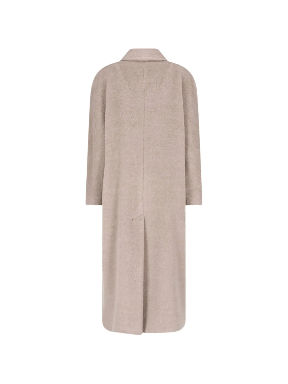 Tagliatore Jas met gekerfde revers enkele rij knopen en ceintuur Beige