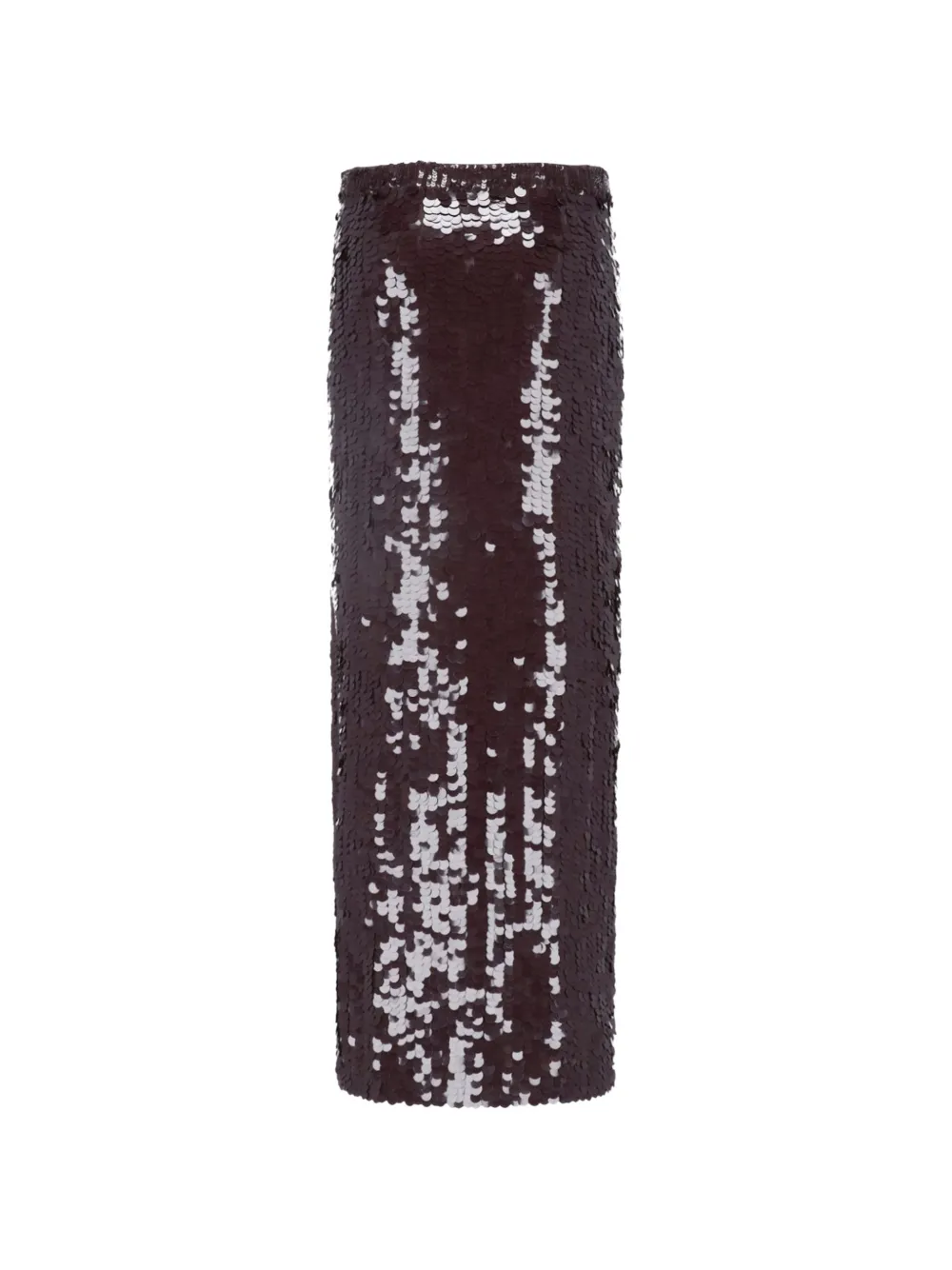 P.A.R.O.S.H. sequin-embellished slit maxi skirt