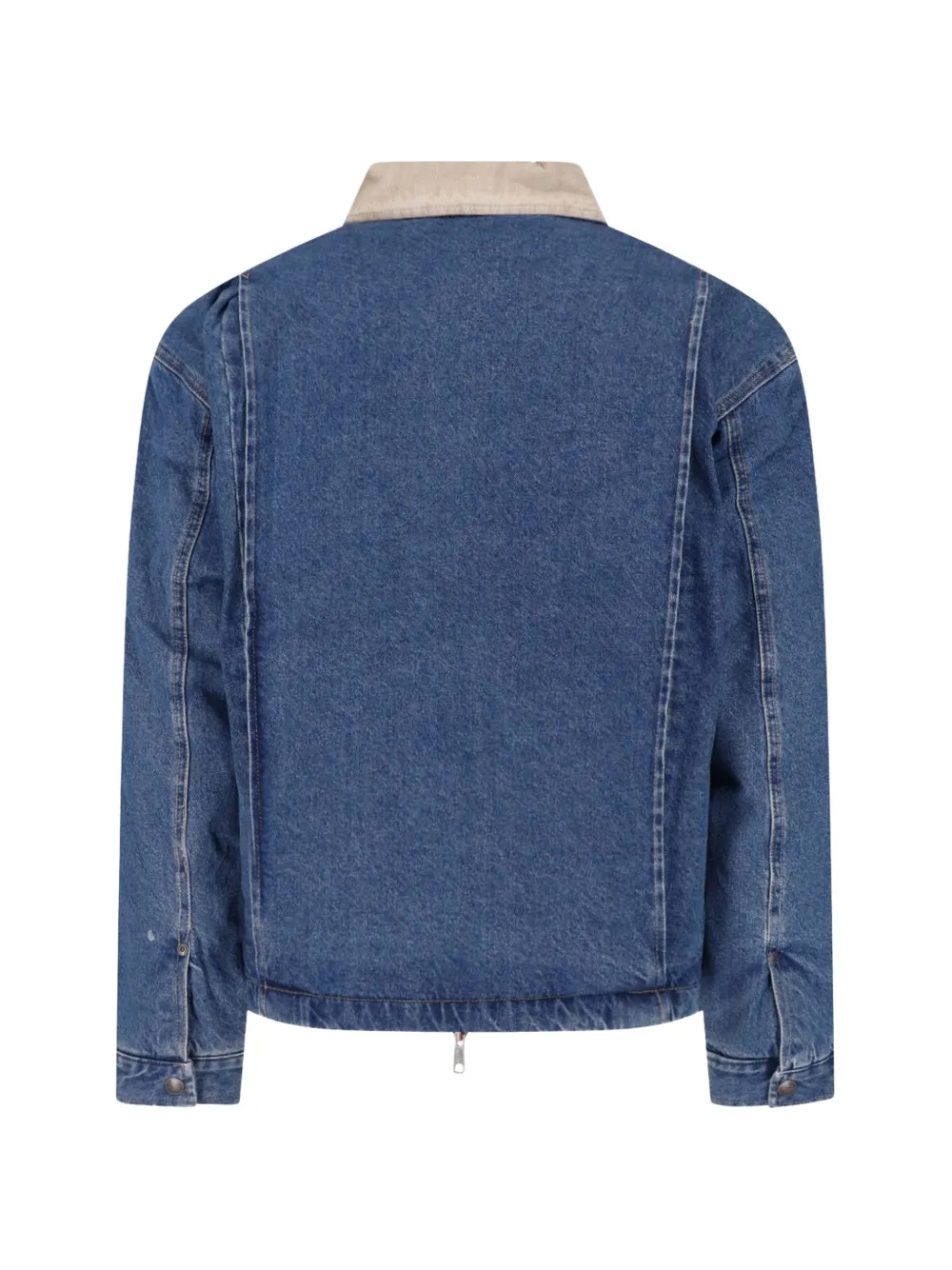 DICKIES corduroy-collar denim jacket Blauw