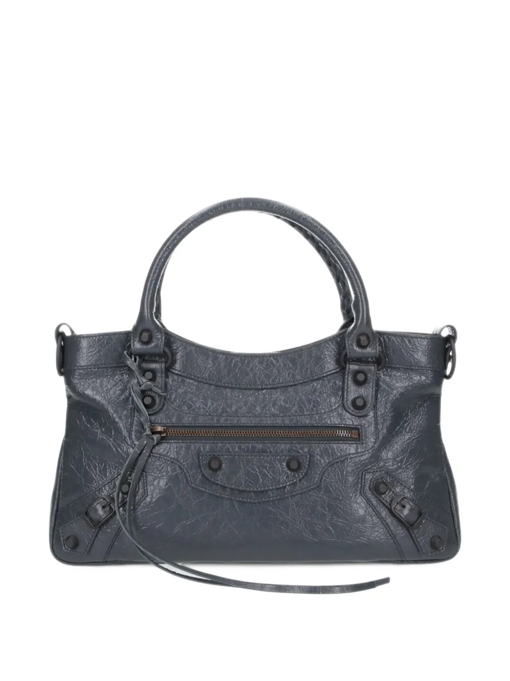 Balenciaga Le City First bag in volcanic rock Grijs