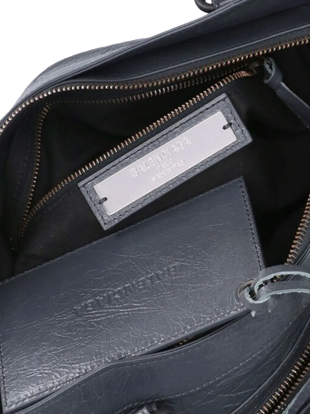 Balenciaga Le City First bag in volcanic rock Grijs