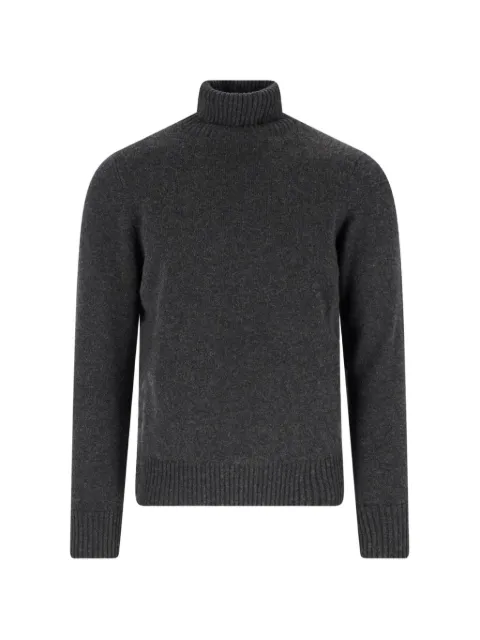 Drumohr ribbed-knit roll-neck sweater
