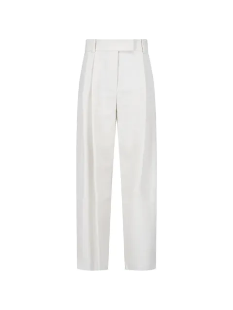 Giorgio Armani pleated silk trousers