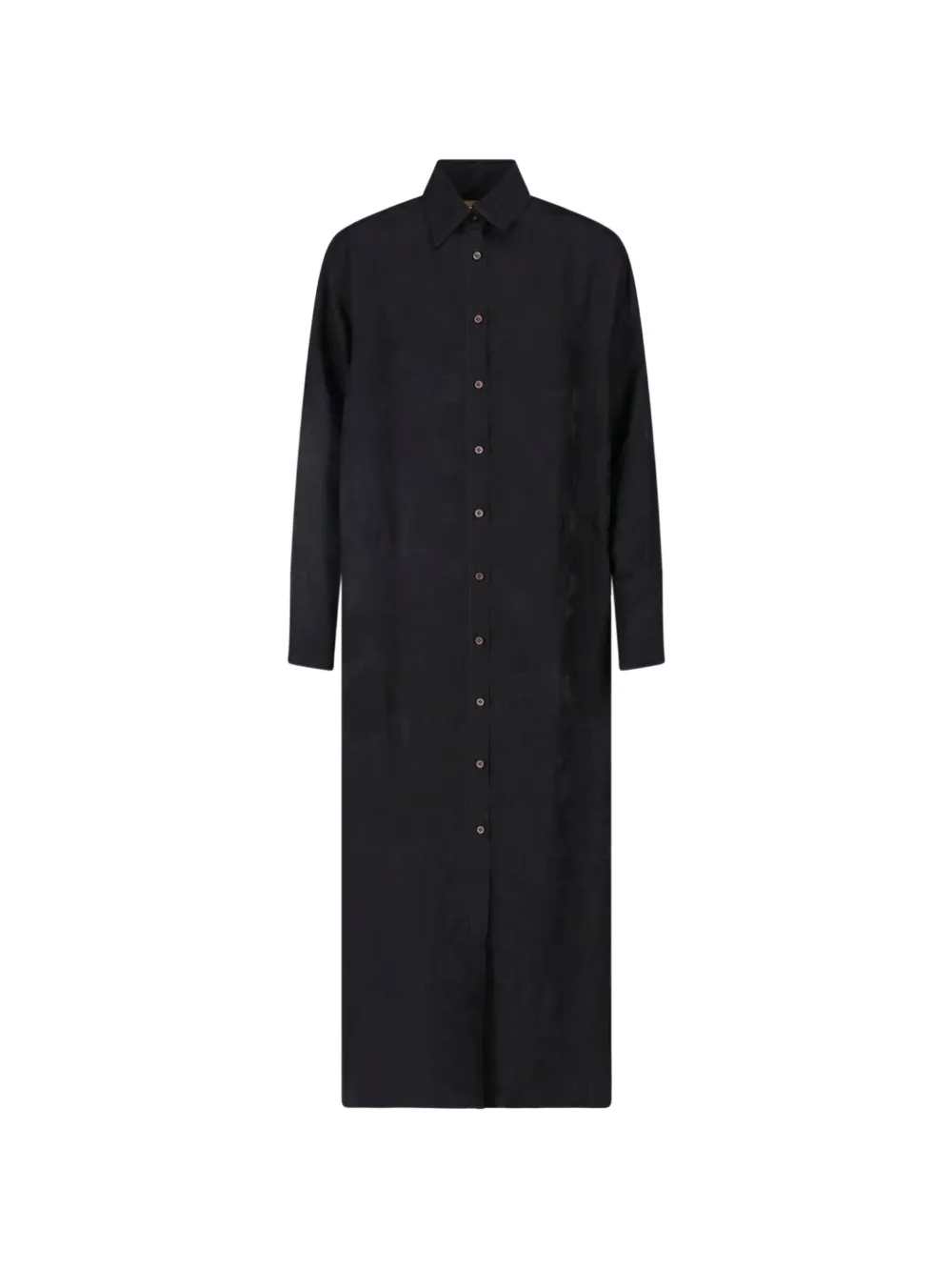 Uma Wang damask-pattern maxi dress - Nero