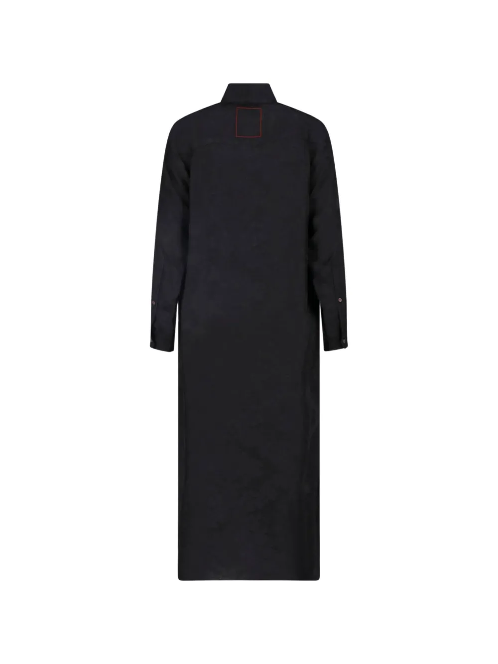 Uma Wang damask-pattern maxi dress Zwart