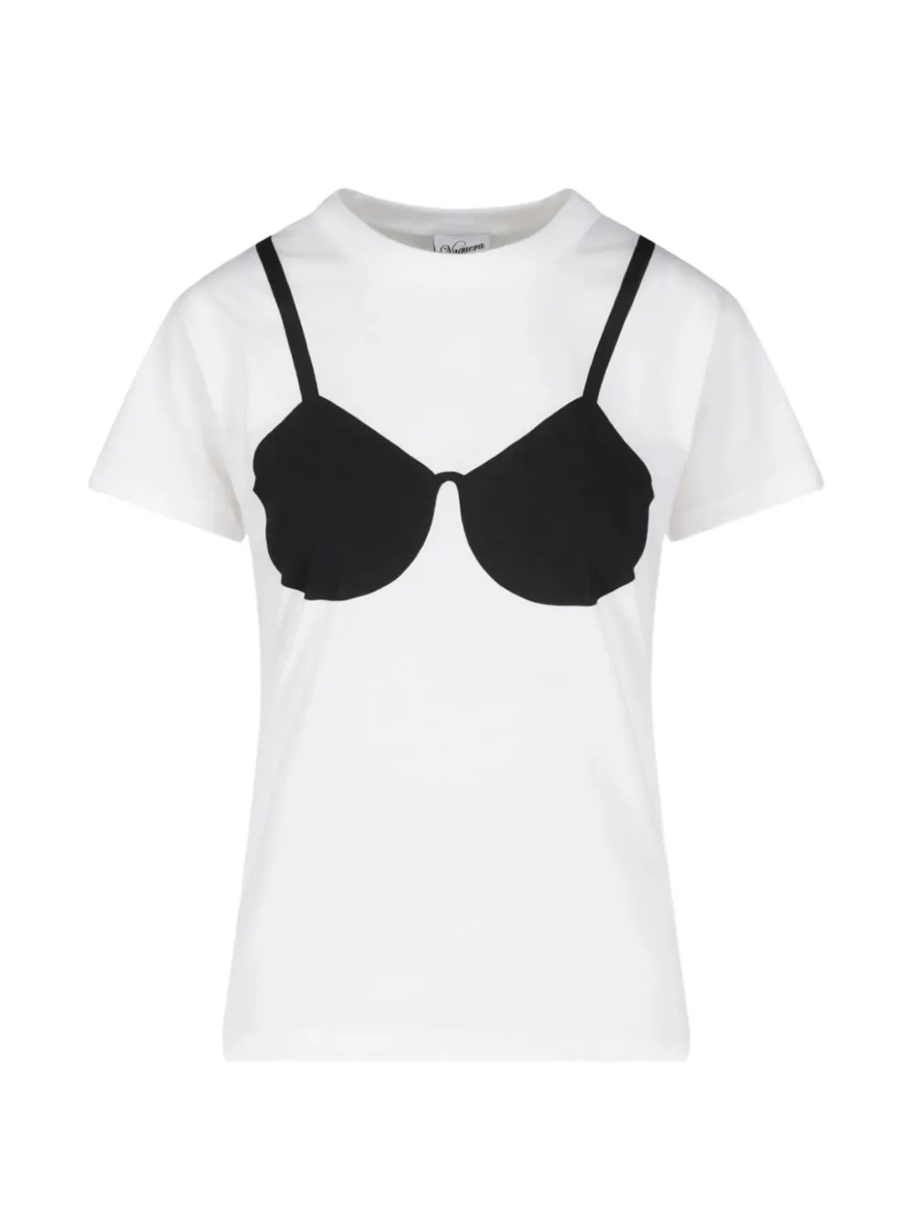 Vaquera bra-print T-shirt