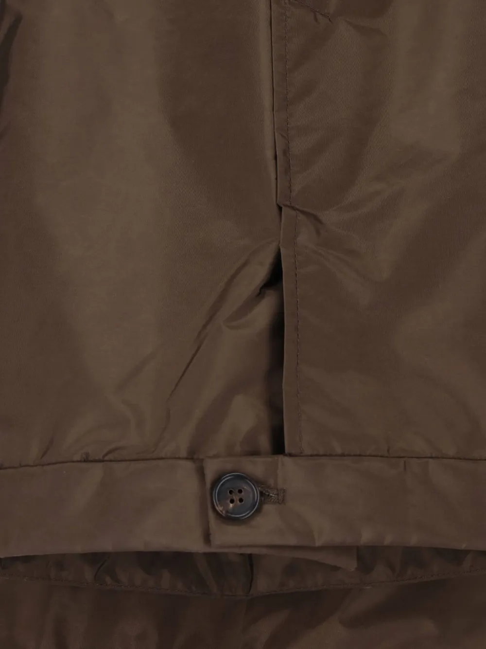 Miu Broek van technische stof Bruin
