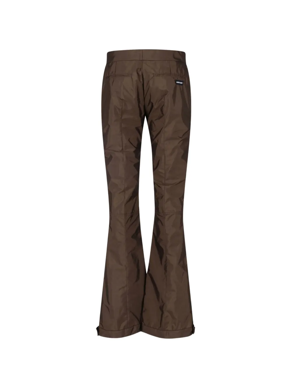 Miu Broek van technische stof Bruin