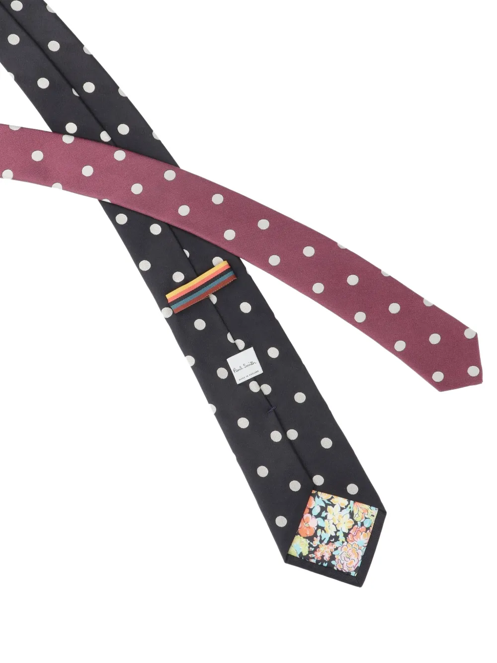 Paul Smith Stropdas met stippen Zwart